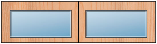 Everite Door - Long Plain SQ Everite Door - Long Plain SQ