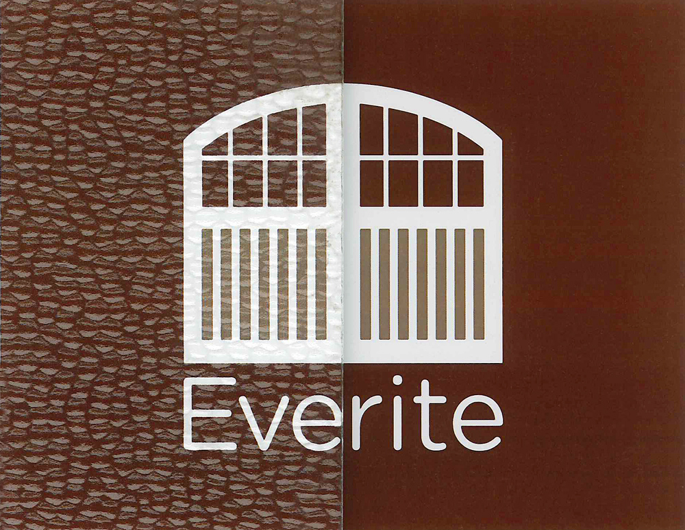 Everite Door - Hammered Glass Everite Door - Hammered Glass