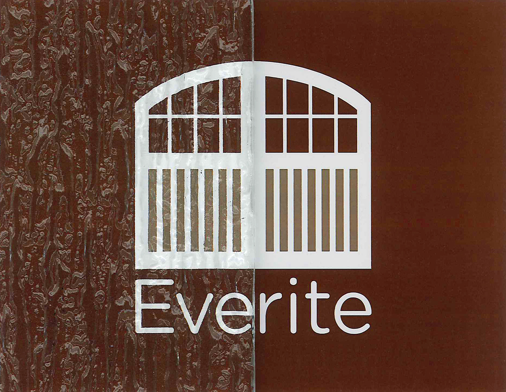 Everite Door - Rain Glass Everite Door - Rain Glass